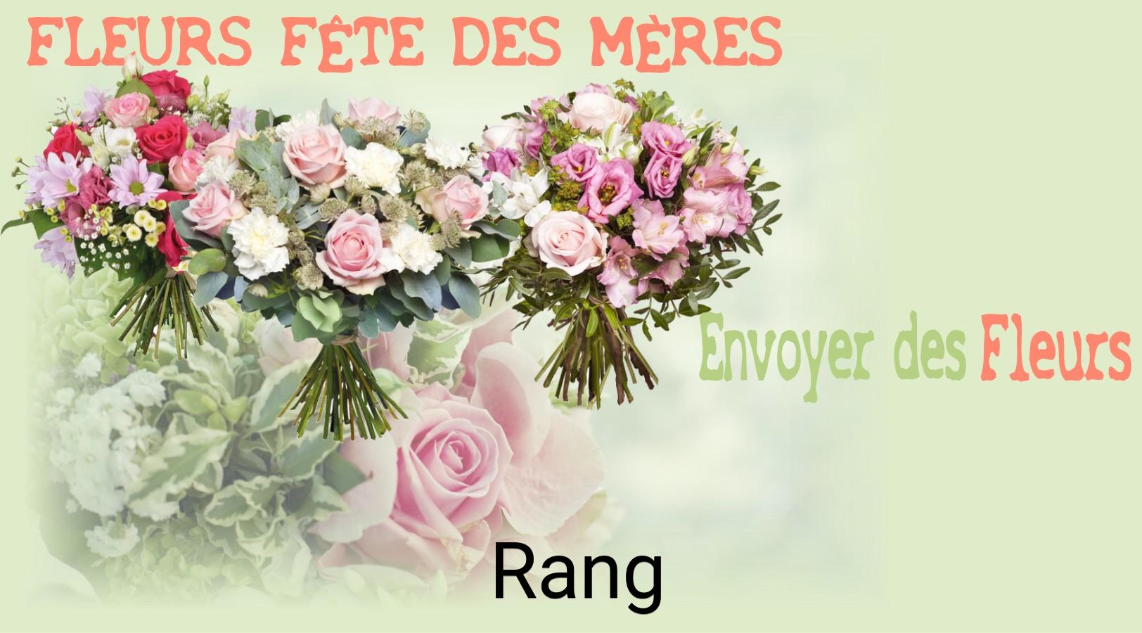 Bouquet de Fête des Mères livré à Rang